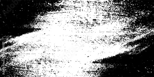 Black and white vintage grunge futuristic background. Suitable to create unique overlay textures with the effect of scratching, breaking, antiquity and old materials.