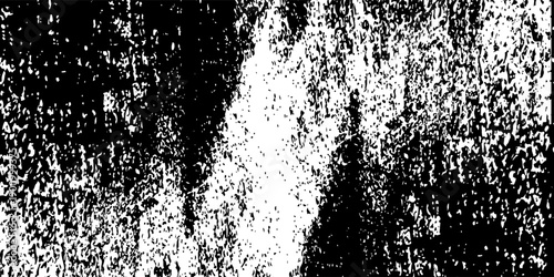 Black and white vintage grunge futuristic background. Suitable to create unique overlay textures with the effect of scratching, breaking, antiquity and old materials.