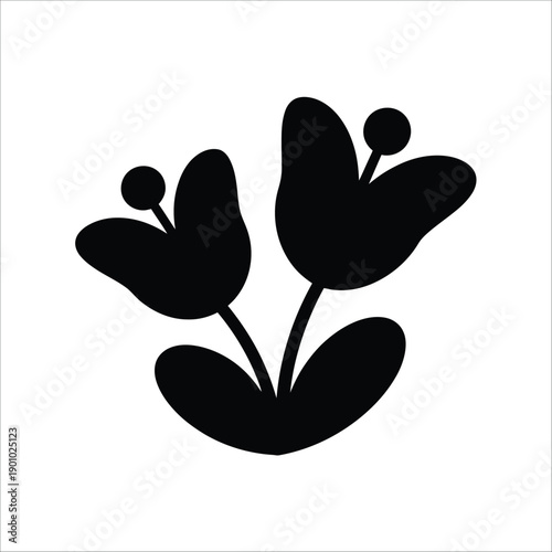 Minimalist design for a vector file icon or symbol, isolated on a clean white background