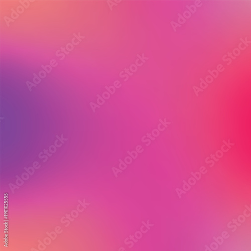 Wallpaper Mural Vibrant Blurred Pink Orange and Purple Smooth Gradient Background Torontodigital.ca