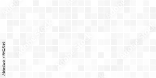 Tiles bathroom seamless pattern. Grey ceramic wall. Kitchen or bathroom interior design. Tiled floor texture. Light square mosaic template. Vector illustration.