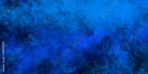 Abstract dark blue watercolor cloudiness, mist, or smog background. Dark navy blue sky with black background and blurred pattern. Vivid textured aquarelle painted art design background.	
