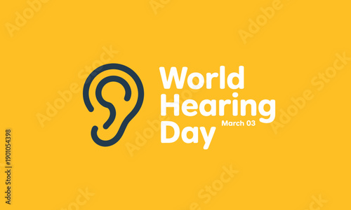 World Hearing Day Awareness Logo