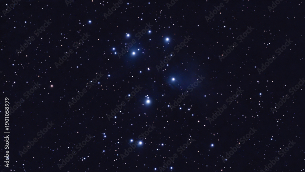 Obraz premium プレアデス星団(すばる・M45)