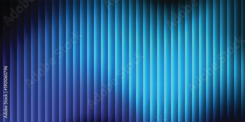 Modern colorful ribbed surface with shiny chrome reflections, futuristic retro vibe, neon vintage for background