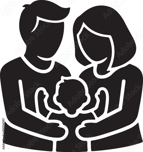 Couple holding a heart symbolizing love and unity together.