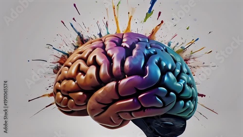 human color brain