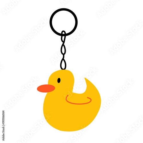 Keychain vector illustration