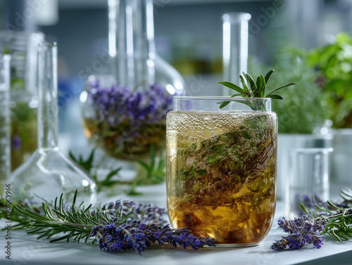 Herbal Fermentation Process for Natural Skincare, Cosmetics, and Health Supplement Production