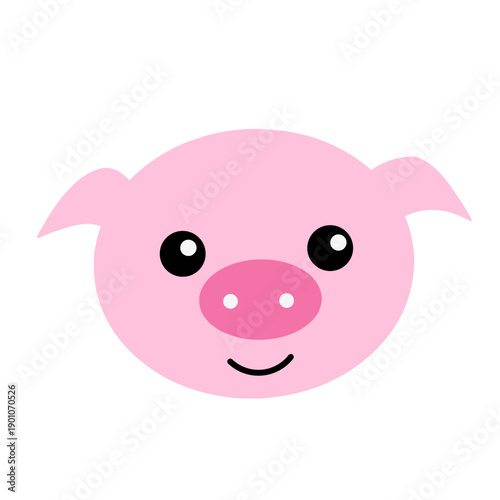 Animal head vector icon