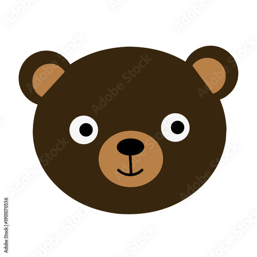 Animal head vector icon