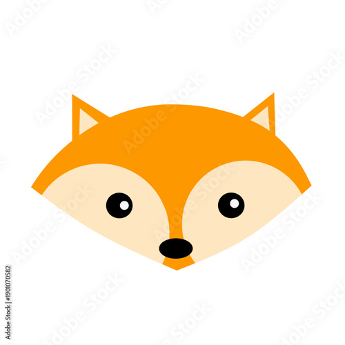 Animal head vector icon