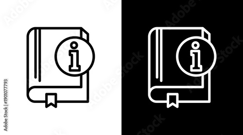 Book Info Icon For Design Elements