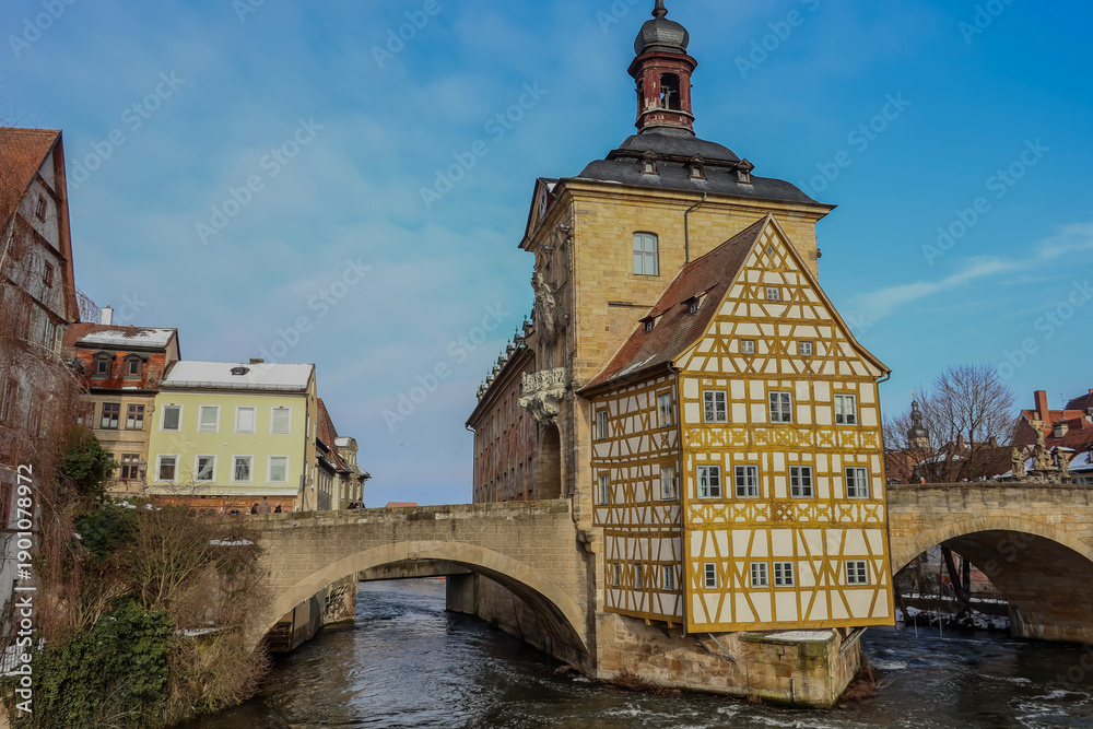 Fototapeta premium Bamberg Altes Rathaus
