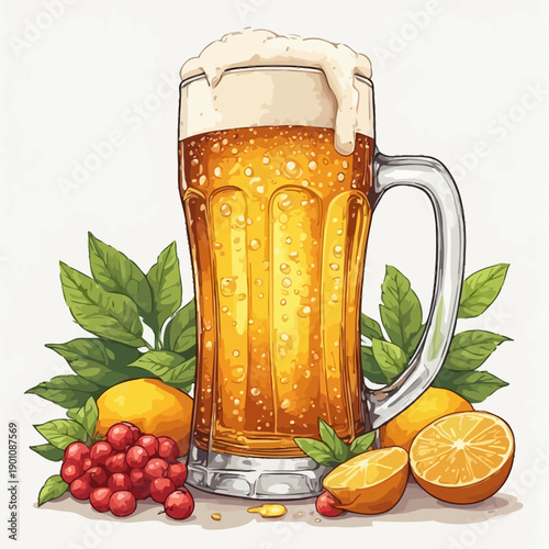 Beer Drink Very Delicious and Cool