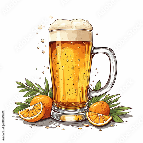 Beer Drink Very Delicious and Cool