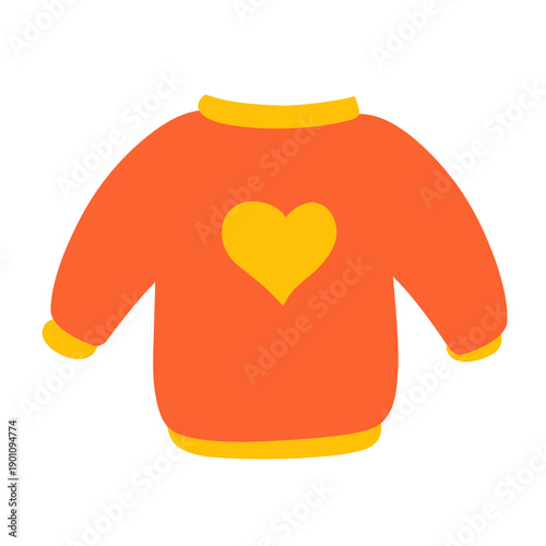 Winter sweater vector