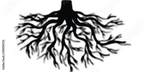 Set of halftone dots gradient pattern texture isolated on white background. Straight dotted spots using halftone circle dot raster texture. Vector blot half tone collection. eps10