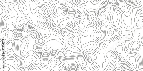 Topographic map background with geographic grid for hiking and mountain sport. luxury topographic wavy pattern and geographic grid map design. paper texture Imitation of a geographical map shades.