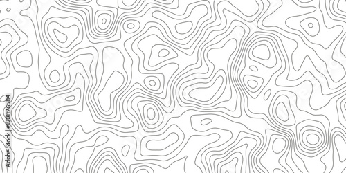 Topographic map background with geographic grid for hiking and mountain sport. luxury topographic wavy pattern and geographic grid map design. paper texture Imitation of a geographical map shades.