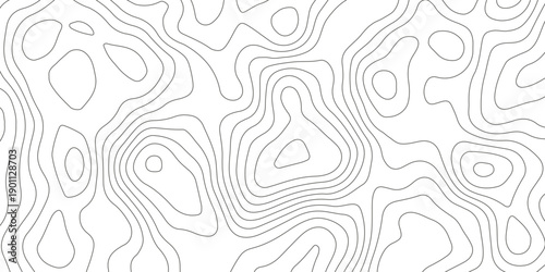 Topographic map background with geographic grid for hiking and mountain sport. luxury topographic wavy pattern and geographic grid map design. paper texture Imitation of a geographical map shades.