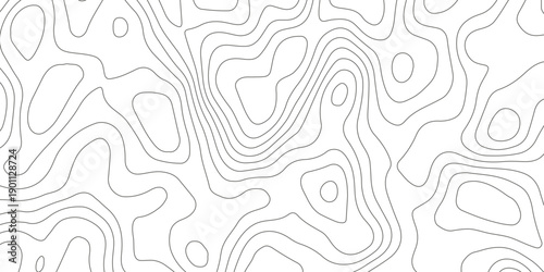 Topographic map background with geographic grid for hiking and mountain sport. luxury topographic wavy pattern and geographic grid map design. paper texture Imitation of a geographical map shades.