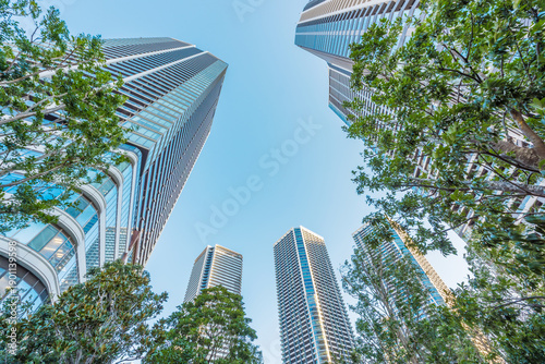 東京のベイエリアのタワーマンション