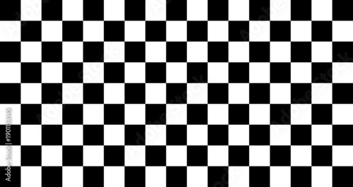Black and white checkerboard frame. Black White Checkered Border. Classic checkered race flag car finish line or start line. Flat vector illustration isolated on transparent background