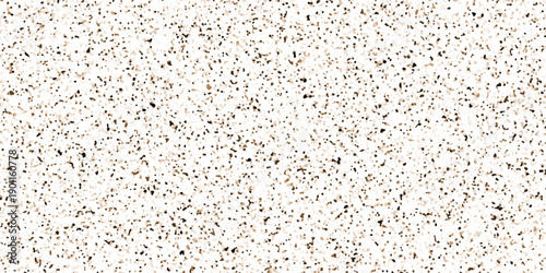 Terrazzo flooring texture polished stone and grain noise pattern old surface marble for background. brown and white paper and marble texture. quartz surface for bathroom or kitchen countertop.