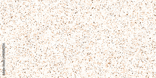 Terrazzo flooring texture polished stone and grain noise pattern old surface marble for background. brown and white paper and marble texture. quartz surface for bathroom or kitchen countertop.