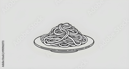 noodles, pasta, food, meal, plate, bowl, cuisine, asian, italian, ramen, spaghetti, lunch, dinner, restaurant, cooking, kitchen, tasty, delicious, savory, comfort, carb, fresh, hot, handdrawn, sketch,