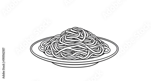 noodles, pasta, food, meal, dish, plate, bowl, cuisine, asian, italian, lunch, dinner, restaurant, cooking, kitchen, tasty, delicious, savory, comfort, carb, garnish, herbs, steam, hot, fresh, handdra