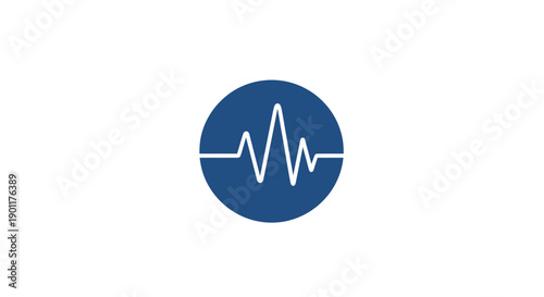 Free Download Medical Heartbeat Pulse Line Icon. - GFXLoad