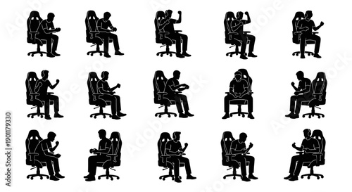 Diverse Group of Gamers Enjoying Competitive Video Games Together in a Modern Gaming Setup with Ergonomic Chairs