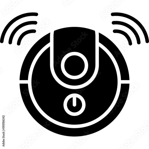 Robot vacuum cleaner Icon