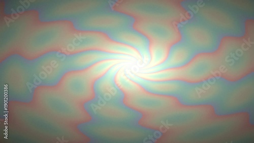 A swirling abstract design with soft pastel colors creating a hypnotic effect