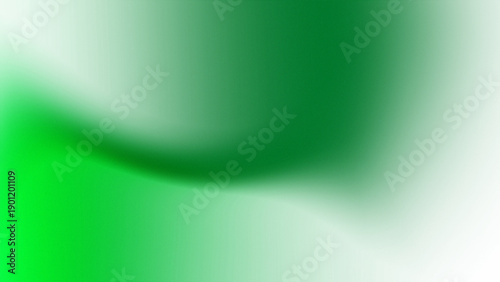 Vibrant green gradient background with smooth color transition isolated on a transparent background