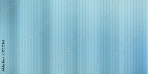 Vector ribbed glass texture background. Light grey white ribbed glass. Mesh gradient. acrylic ribbed bath surface. Ribbed glass background semitransparent overlay.