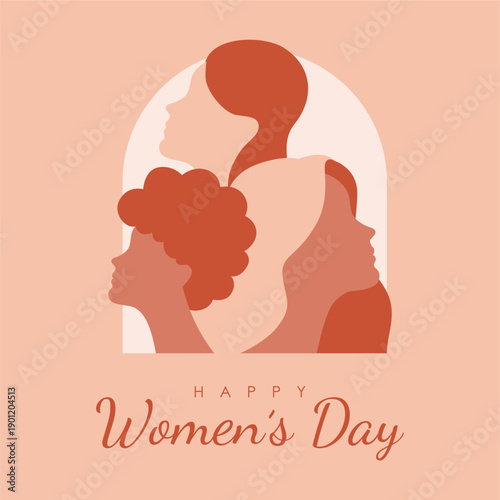 vector womens day poster template