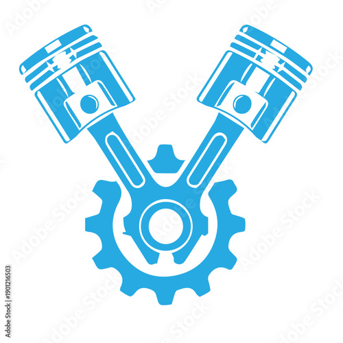 Power Engine Pistons Gear