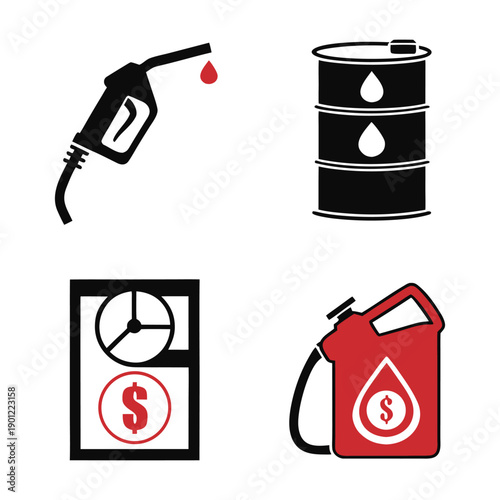 Four representing fuel cost and oil storage dollar