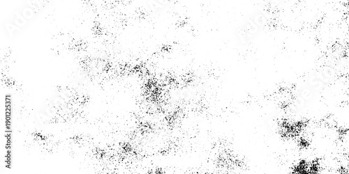 White, black dust overlay distress grungy grain, noise effect paint wall. small particles of debris and dust. crack and scratch dust paint concrete wall. subtle halftone grunge urban texture vector.