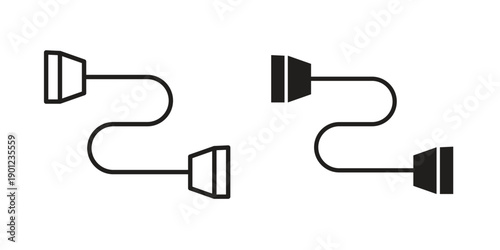 Exercise bands icon for mobile concept and web apps, editable stroke