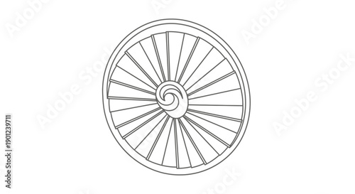 spiral wheel