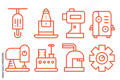 vector set of medical icons