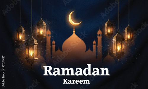 Ramzan kareem mubarik banner