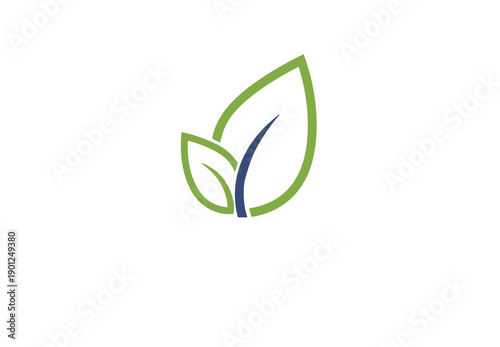 Leaf eco logo