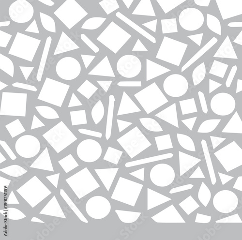 Abstract geometric shapes pattern background