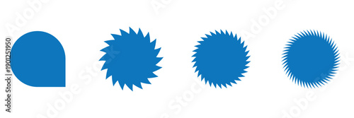 Set of price sticker and sale sticker. Price tag, starburst, quality mark, sunburst badges. Template banner shopping badges. Special offer, discount, sale, shop, black friday. Vector design elements