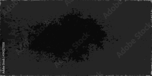 A dark textured background with a central amorphous black shape